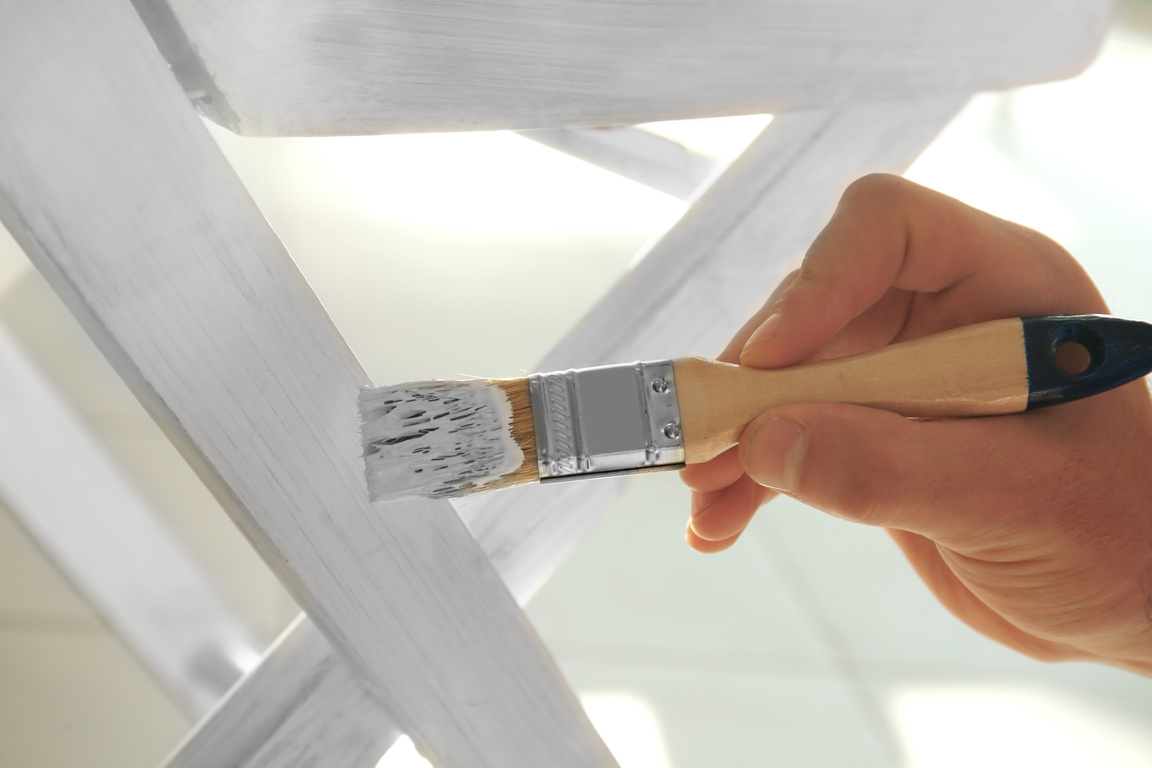 Person Painting Furniture